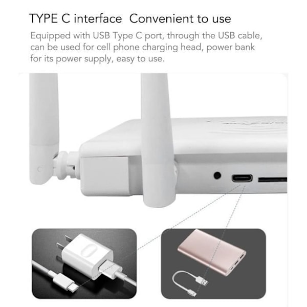 HURRISE 4G LTE kablet router med SIM-kortslot R103 5M 4G LTE CPE kablet router med netværkscomputer EU-stik