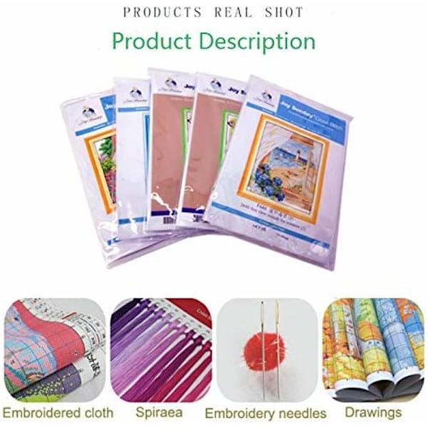 Cross Stitch Kits Stemplet Fuldt Udvalg af Broderi Starter Kits