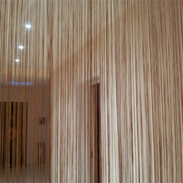 Stringgardin Hengende perlegardiner LYSBRUN - Perfe-XF5- light brown