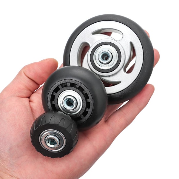 2 kpl Vaihda pyörän matkalaukun pyörät 80MM*29.5MM-FA5- 80mm*29.5mm