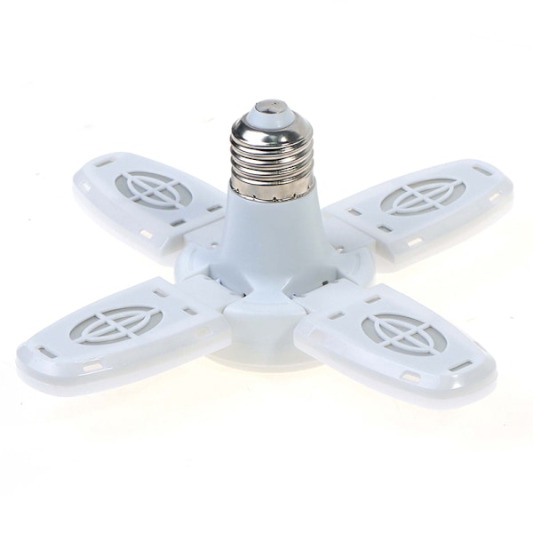 E27 led AC85-265V 28W LED-lamppu Tuuletinlehti Ajastimen Lamppu Polttimo