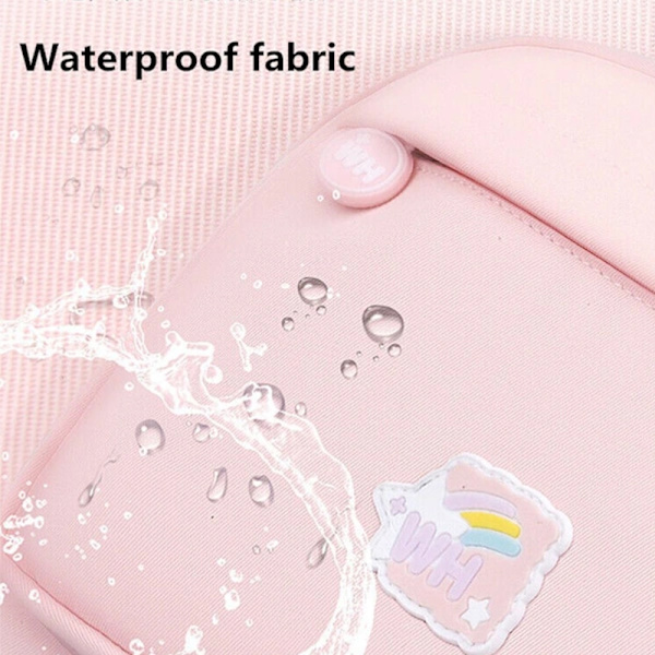 Vattentäta skolväskor för barn Blue Pink