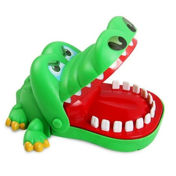 Krokodil Tandläkaren - Grön 250