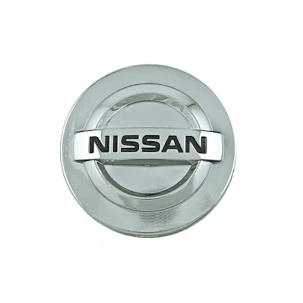 4-pack - Nissan Navkapslar / Hjulnav Emblem - B 64 54mm - Silver