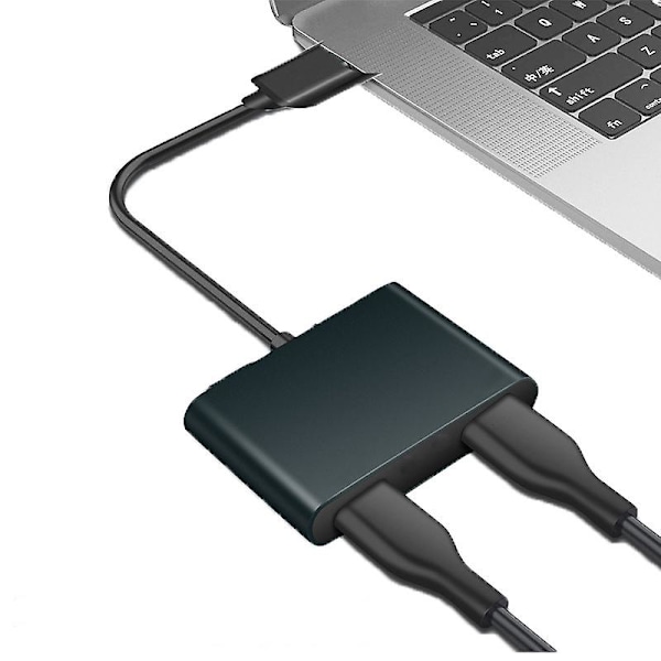 Dubbel HDMI-dockningsstation för bärbar dator | Dockningsstation för Mac och PC - Dockningsstationer