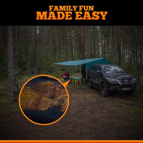 2 st BBQ Mesh-väska - Utomhus matlagningsväska, Non-Stick BBQ-FA7-