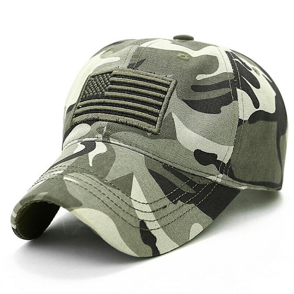 Caps for menn og kvinner - trendy broderte hatter - på lager camouflage