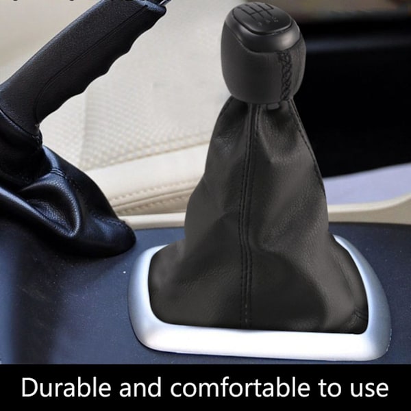 Gear Shift Knob Damask Bellows Cover for Saab 93 9-3 2003-2012 55566207 55353898