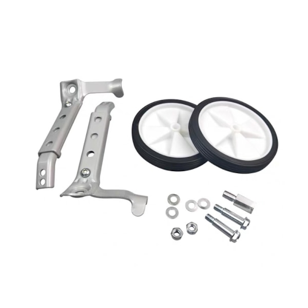 Sykkelstabilisatorer for voksne og barn - Variabel hastighet MTB Hjelpehjul 20 tommer white