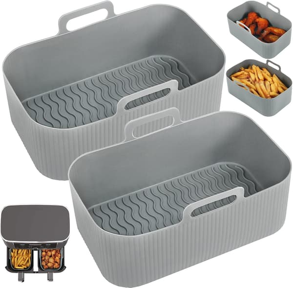 Airfryer silikoneindsats til Instant Vortex, genanvendelige silikone airfryer-indsatser-FA-