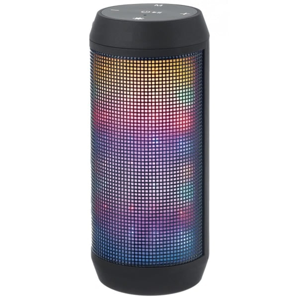 IC Esperanza - Bluetooth-kaiutin FM-radiolla ja LED-valolla, musta