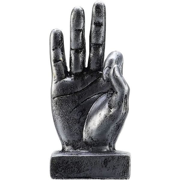 Creative Hand Gesture Sculpture for Desk Decoration-FA-