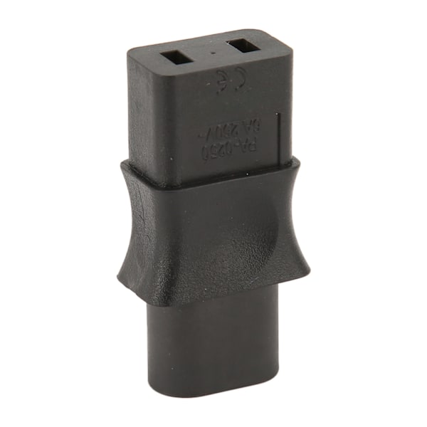 IEC320 C8 till IEC320 C9 Adapter C8 Hane till C9 Hona Konverter Strömkonverteringskontakt AC 250V 6A 1500W