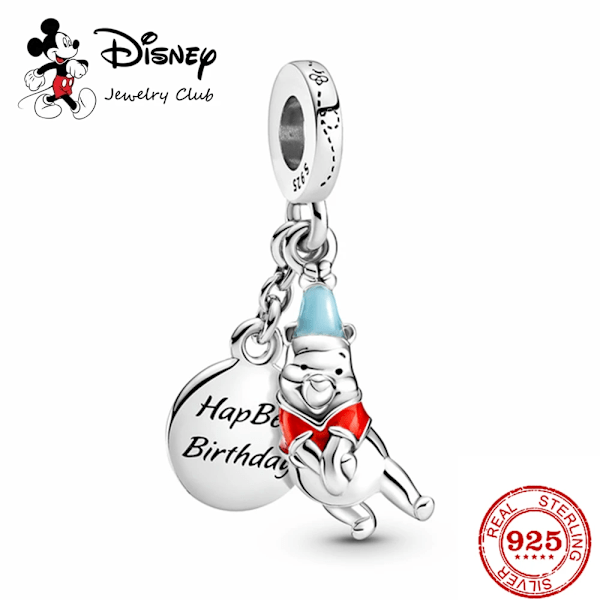 Disney 925 Sterling Silver Spindel Super Man Charm Bead Passar Original Pandora DIY Marvel Armband Kvinnors Hängande Smycken Gi Gi Gi Gis Stylningar GRAY