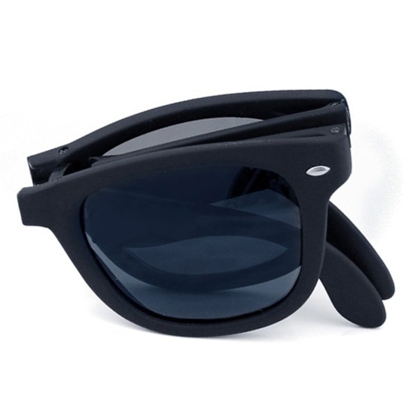 Foldbare Sorte Wayfarer Solbriller Sort black