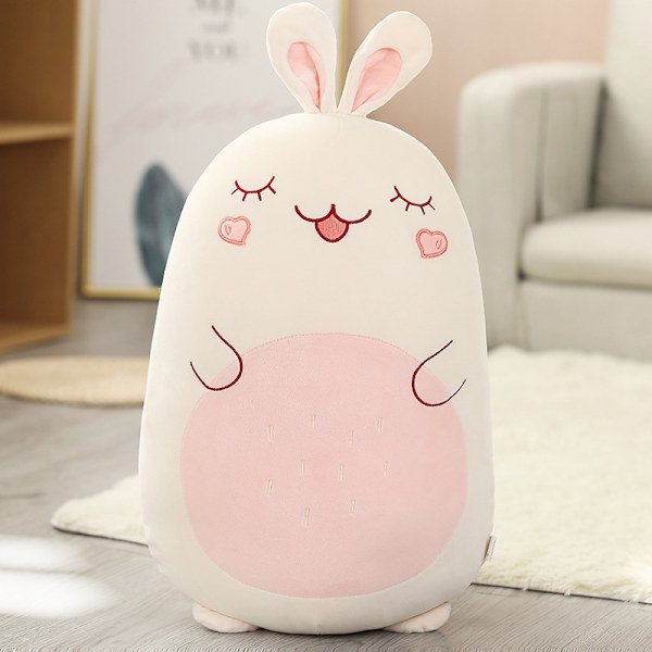 Squishmallow Pudedukke Kawaii Dyr Fed Dinosaur Pude Plys - Kanin 80cm Rabbit