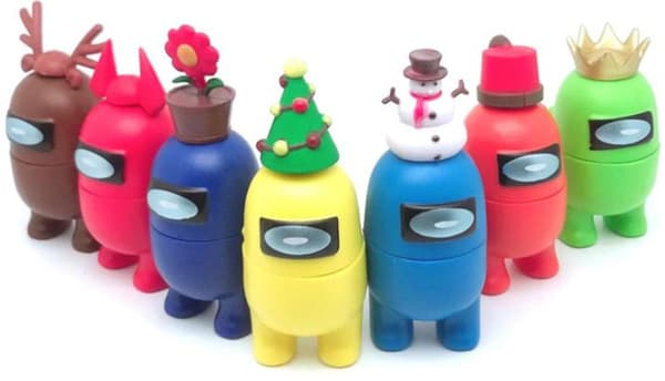 7-pak Among Us-figurer (8-10 cm)-FA-