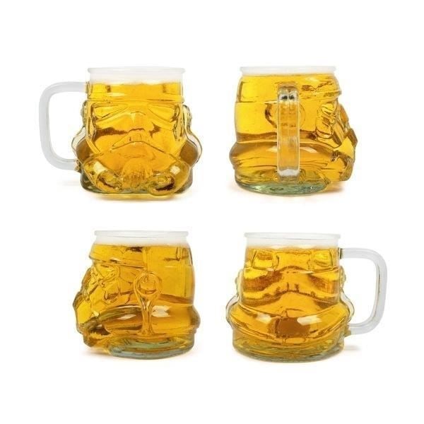 Ölseger - Star Wars - Stormtrooper - 600 mL - Soda-kalkglas - Diskmaskinssäker