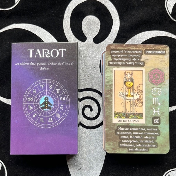Engelsk version Tarot Oracle Cards Deck Present Tarot Deck Bord A1 en one size