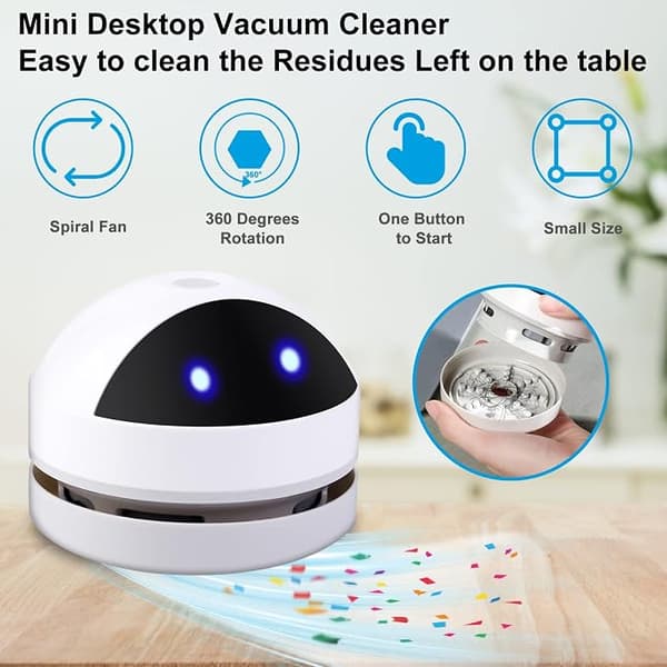 Pöytäimuri, Kannettava Johdoton Mini-imuri, USB-FD3--FA-