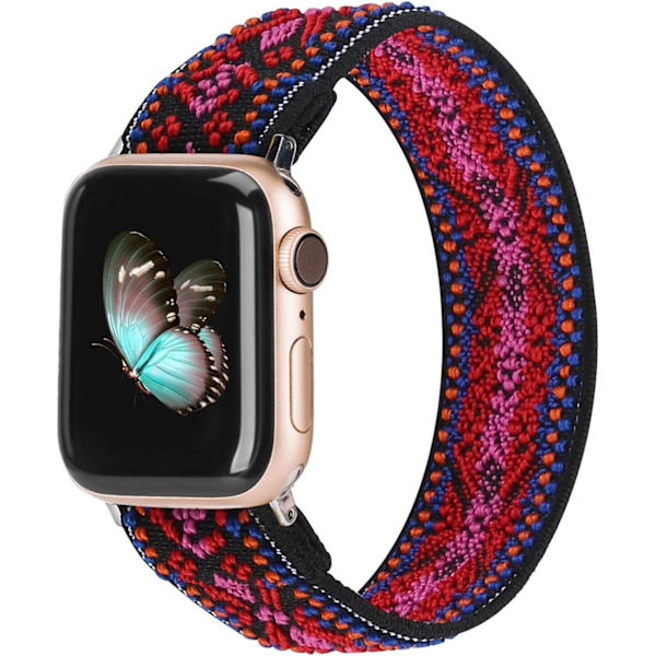 Elastisk rem kompatibel med Apple Watch-rem Scrunchies