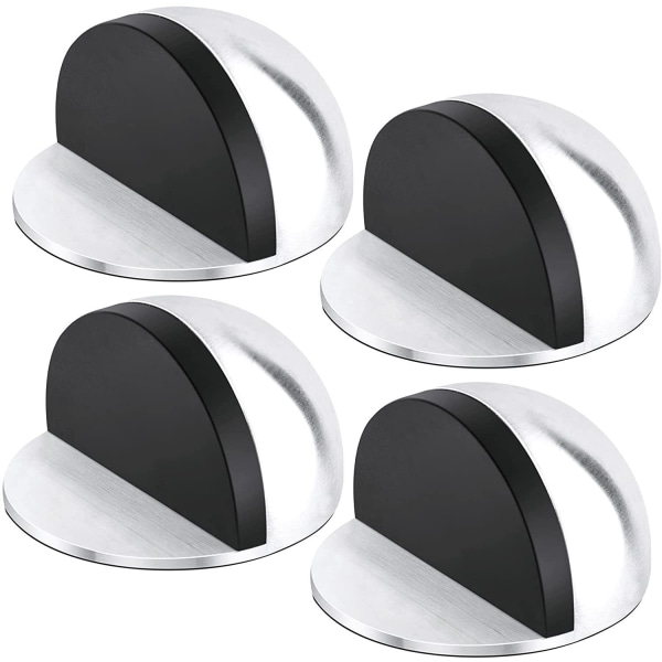 4 pieces door stopper, stopper stainless steel self-adhesive