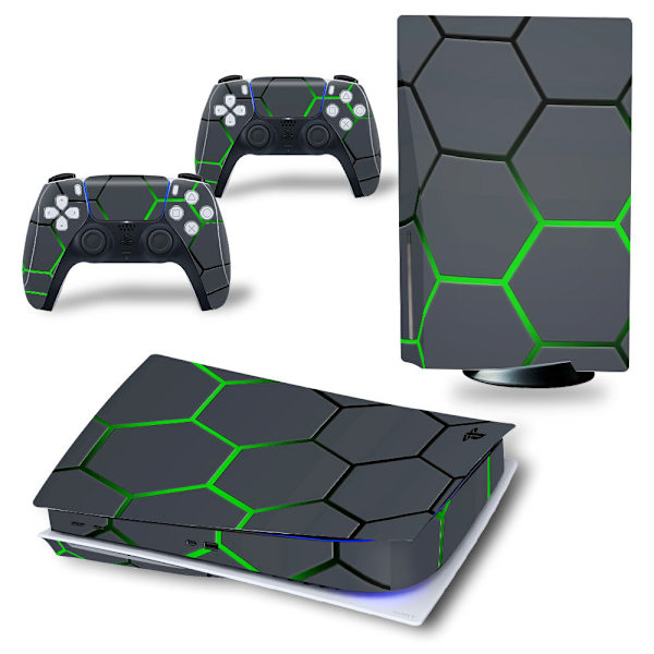 PS5-tarrat / Iho Playstation 5 -ohjaimelle Black Grid