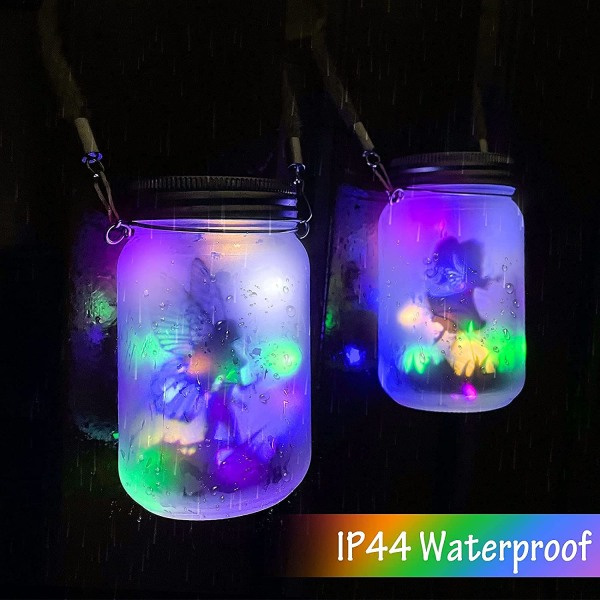 Aurinkolyhty, Mostof IP44 Vedenpitävä Ulkokäyttöön Mason Jar Aurinkolyhty