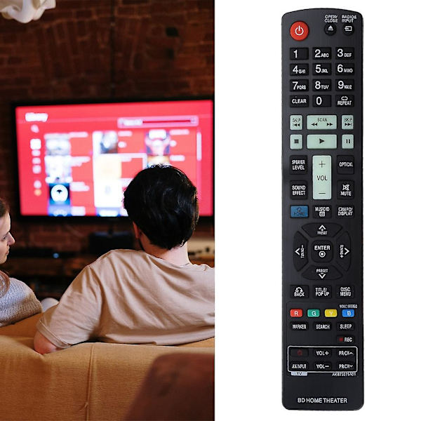 Vaihtoehtoinen kaukosäädin LG Blu-ray-kotiteatterille Lhb336 Lhb536 Hx906sb Lhb976 Hx551 Hx561 kaukosäädin {DB}