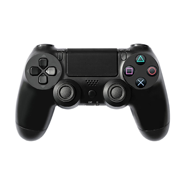 2-pak PS4-kontroller DoubleShock Trådløs for Playstation 4 Svart