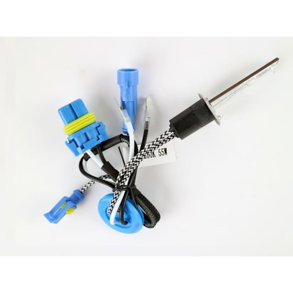 Xenon-lamput 55w H1 6000K 3-pakkaus HID xenonlamput MultiColor MultiColor H1 6000k
