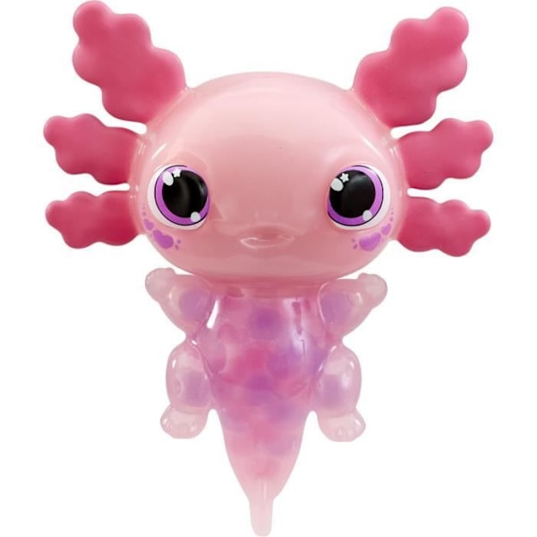 Interaktiivinen lemmikki - GOLIATH - Animagic Let's Glo Axolotl Pink - Kevyt ja taktiilinen toiminto 4-vuotiaille ja sitä vanhemmille Rosa