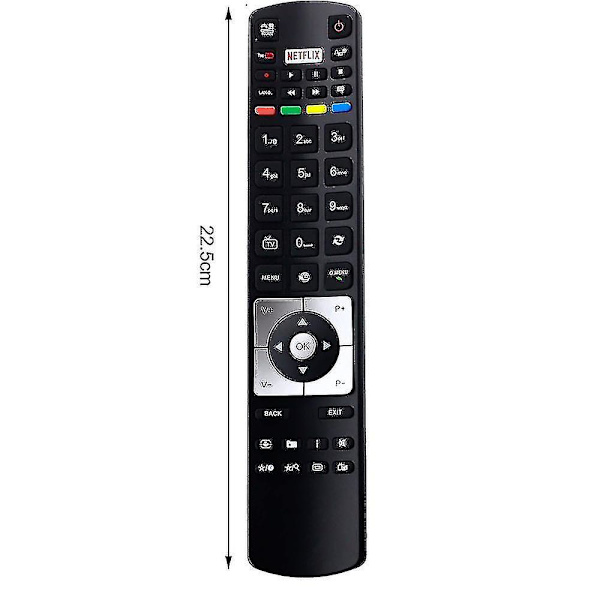 Ersättningsfjernkontroll for TV RC5118