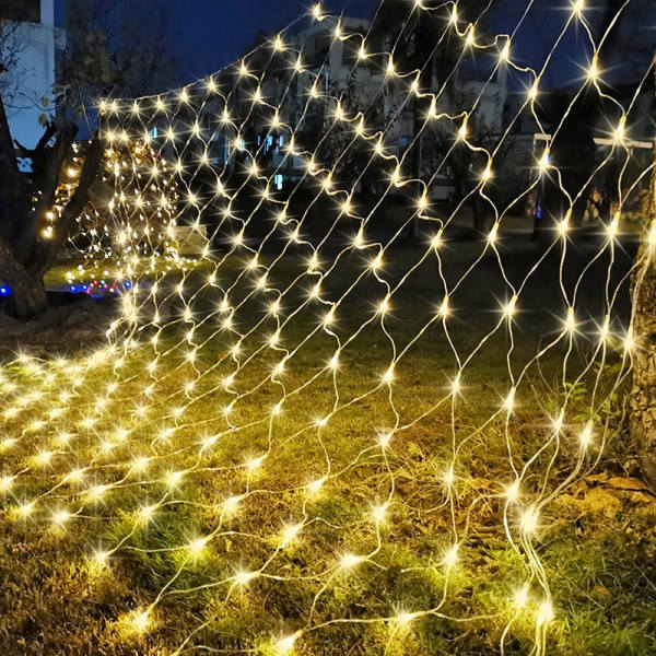 Nätstrålkastare, 192 LED-nätstrålkastare 3M x 2M 8 lägen Ene