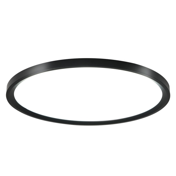 Ultratynn LED-taklampe med indirekte bakgrunnsbelysning, integrert 24W LED-plate, Ø27cm taklampe