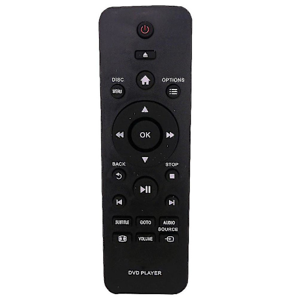 Ersättningsfjärrkontroll för Philips DVD-spelare Dvp2880 Dvp2880/f7 Dvp3680/51 Dvp3000 Dvp3670 Dvp3610 Dvp3600