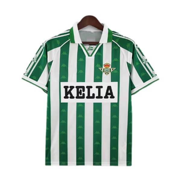 Real Betis retro-pelipaita miehille 1996-97, lyhythihainen jalkapallopaita-XF6- L