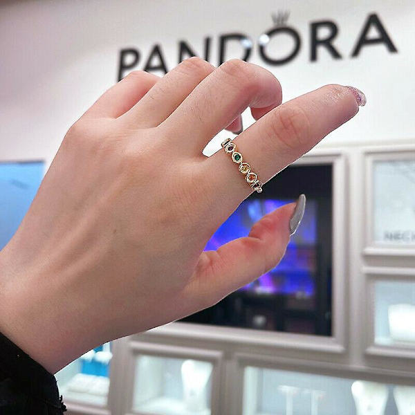 HKK Äkta Pandora Marvel The Avengers Infinity Stones Ring