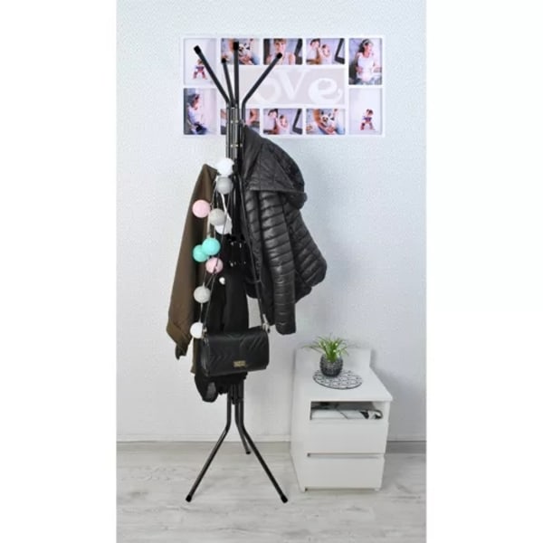 Vaateteline / Takkiripustin - 170cm black 1650