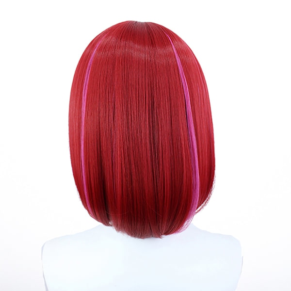 1st Arima Kana Cosplay Paryk Oshi No Ko 33cm Kort Bobo Paryk Rød M