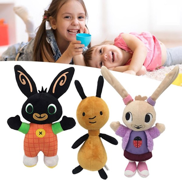 15-37 cm Bing-pehmolelu Bunny Rabbit Doll 28CMKNAPPKANIN 28cm button rabbit