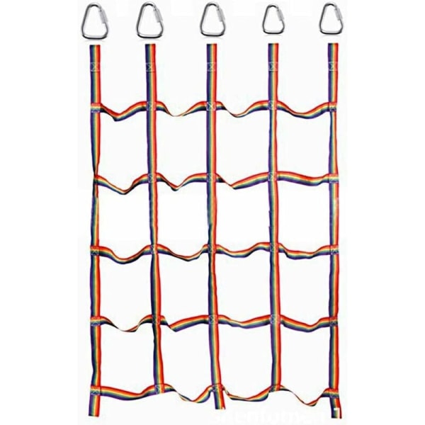 Barneklatrenett, Nylon Barnefysisk Treningsklatrestativ N