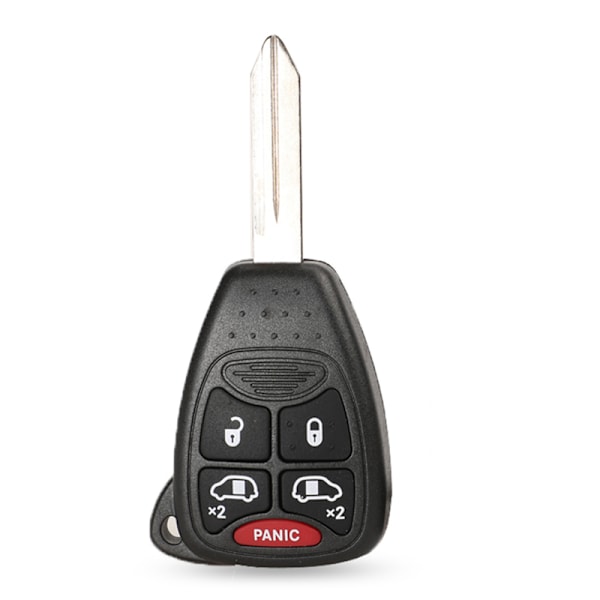 Casknyckel 10x, 2/3/4/5/6 Buto för lugn Chrysler Aspen 300 Dodge RAM Caravan Jeep Order Grand Cherokee 5 Buttons