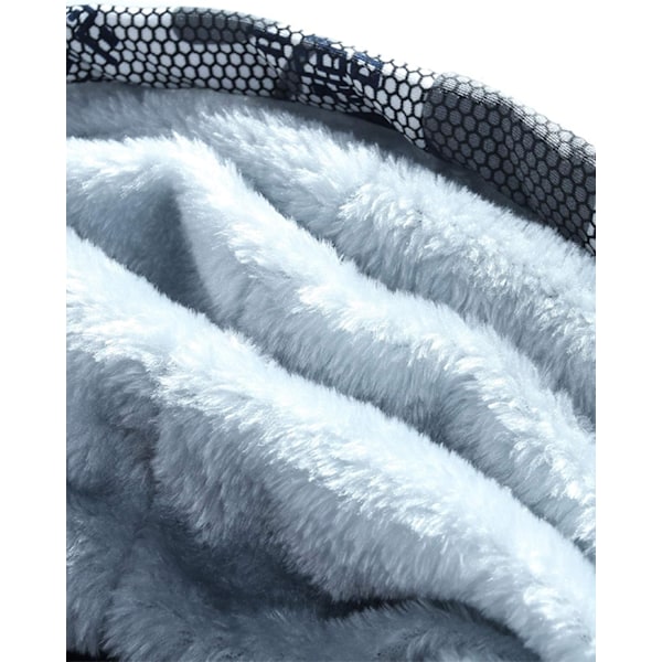 Miesten Villapaita Termo Sherpa Vuorattu Hyppytakki Talviharjoittelu Fleece Huppari Täysvetoketju Villa Lämmin Paksu Takit Ulkovaatteet 63tummanharmaa 63dark Gray S