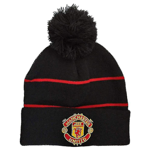 Fotball Unisex Cuff Strikket Beanie Hat Varm Myk Kan For Utomhus [DB] Manchester United