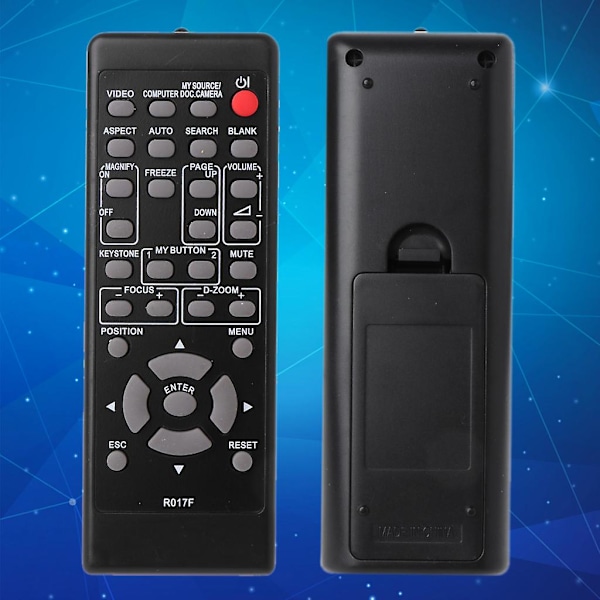 Universal fjernkontroll R017f til Hitachi-projektor CP-a221n