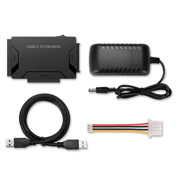 USB IDE-sovitin USB 3.0 - SATA IDE -kiintolevysovitin Combo-XS7-