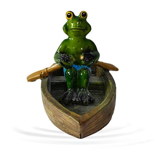 Hartsvand Flydende Frø Dekoration Dyrestatuette Frø D