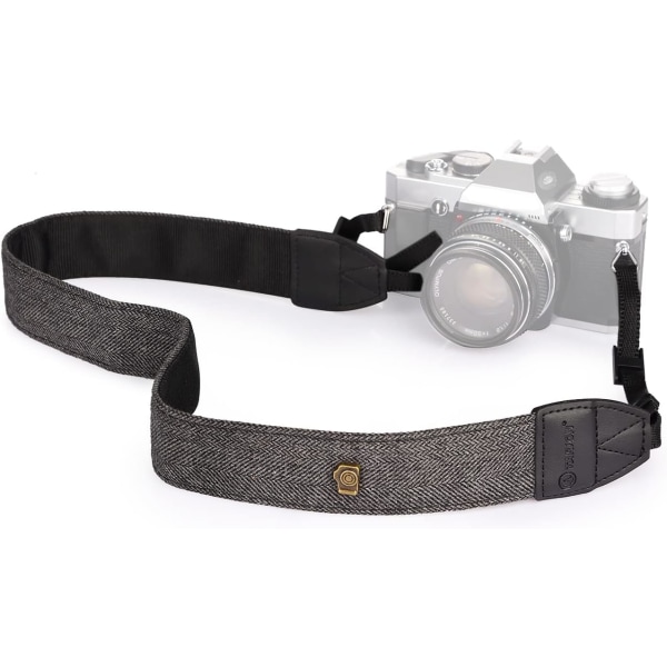 Kamera skulderrem med halsrem Vintage bælte til alle DSLR-kameraer Nikon