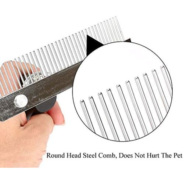 Kattkam Hårborste För Stora Hundar, Lång Kort Hår Slicer, Husdjur